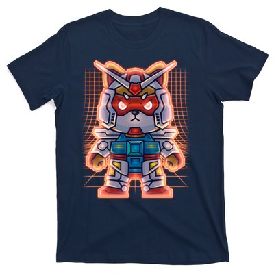 Mecha Shibi Inu Dog Robot Fighter Anime T-Shirt