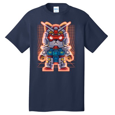 Mecha Shibi Inu Dog Robot Fighter Anime Tall T-Shirt