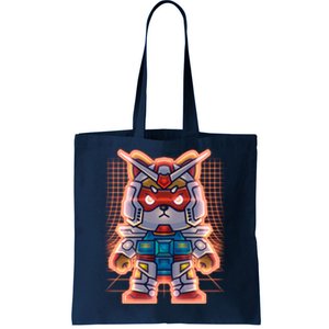 Mecha Shibi Inu Dog Robot Fighter Anime Tote Bag