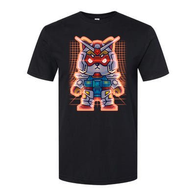 Mecha Shibi Inu Dog Robot Fighter Anime Softstyle® CVC T-Shirt