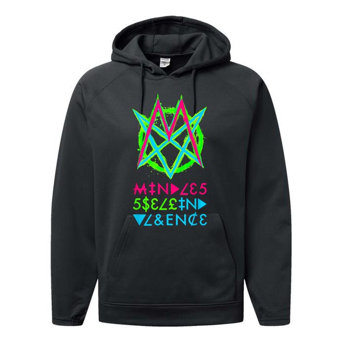 Mindless Selfs Indulgences Band Performance Fleece Hoodie