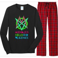 Mindless Selfs Indulgences Band Long Sleeve Pajama Set