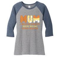 Mom Says I Need 20 Minutes Where No One Comes Near Me Women's Tri-Blend 3/4-Sleeve Raglan Shirt