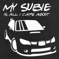 My subie is all i care about 7 Panel Mesh Trucker Snapback Hat