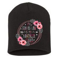 My Son In Law Is My Favorite Child Motherinlaw Mothers Day Short Acrylic Beanie