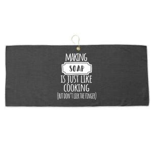 Making Soap Is Just Like Cooking Soap Making Soap Maker Great Gift Large Microfiber Waffle Golf Towel