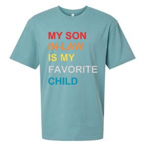 My Son In Law Is My Favorite Child Retro Family Humor Sueded Cloud Jersey T-Shirt