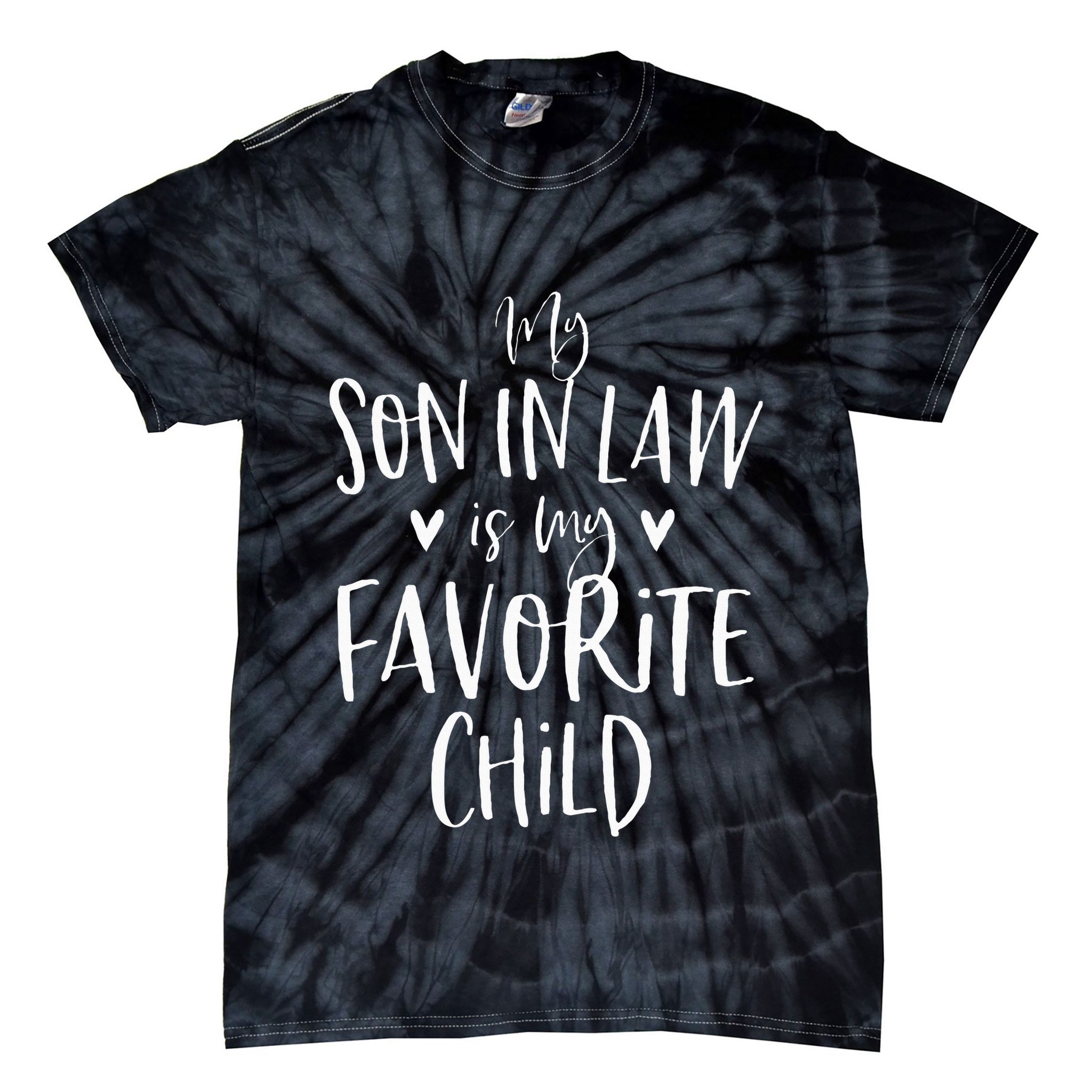 My Son In Law Is My Favorite Child Mother In Law Gifts Mom Tie-Dye T-Shirt