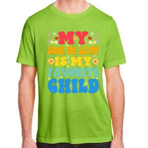 My Son In Law Is My Favorite Child Retro Funny Mother In Law Adult ChromaSoft Performance T-Shirt