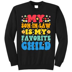 My Son In Law Is My Favorite Child Retro Funny Mother In Law Sweatshirt