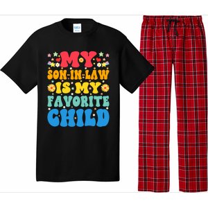 My Son In Law Is My Favorite Child Retro Funny Mother In Law Pajama Set