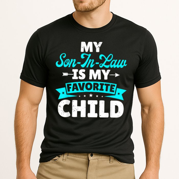 My Son In Law Is My Favorite Child Family Cooling Performance Crew T-Shirt