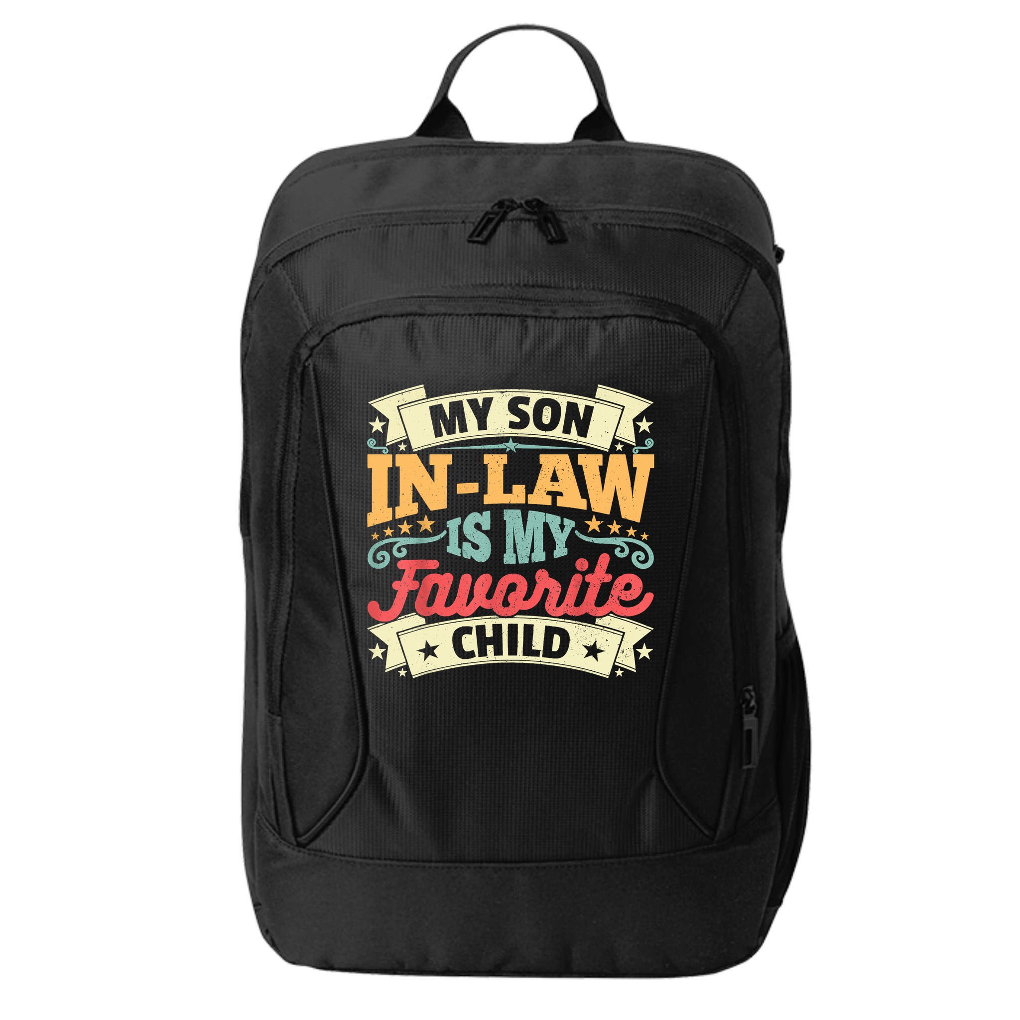 My Son In Law Is My Favorite Child City Backpack
