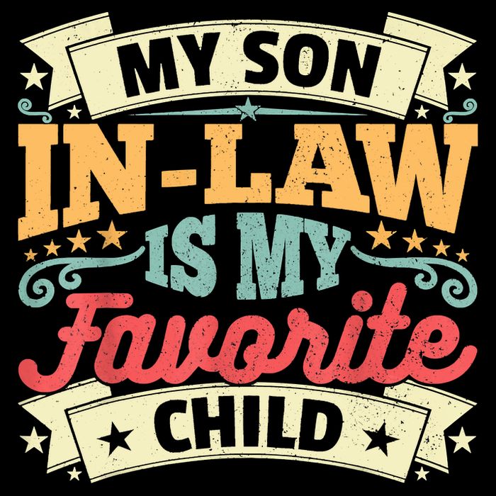My Son In Law Is My Favorite Child Drawstring Bag