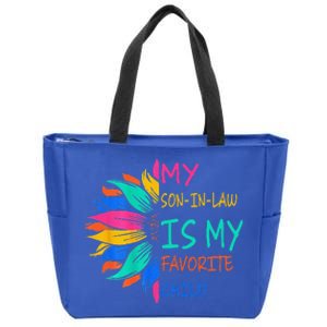 My Son In Law Is My Favorite Child Funny Family Matching Zip Tote Bag