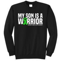 My Son Is A Warrior Traumatic Brain Injury Awareness Sweatshirt