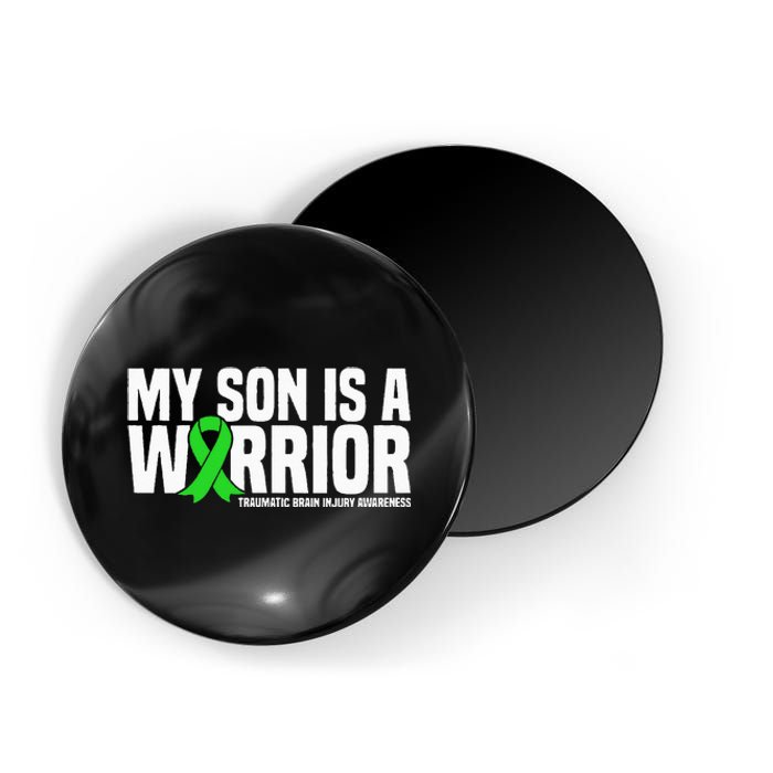 My Son Is A Warrior Traumatic Brain Injury Awareness Magnet