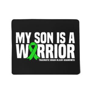 My Son Is A Warrior Traumatic Brain Injury Awareness Mousepad