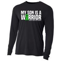 My Son Is A Warrior Traumatic Brain Injury Awareness Cooling Performance Long Sleeve Crew