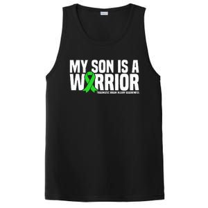 My Son Is A Warrior Traumatic Brain Injury Awareness PosiCharge Competitor Tank