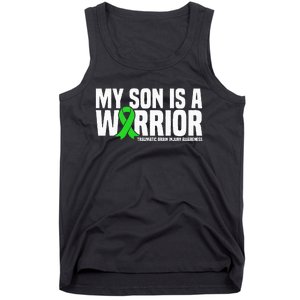 My Son Is A Warrior Traumatic Brain Injury Awareness Tank Top