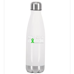 My Son Is A Warrior Traumatic Brain Injury Awareness Stainless Steel Insulated Water Bottle