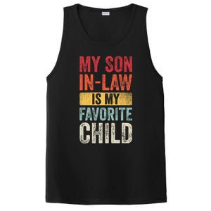 My Son In Law Is My Favorite Child Funny Saying Retro PosiCharge Competitor Tank