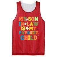 My Son In Law Is My Favorite Child Family Mesh Reversible Basketball Jersey Tank