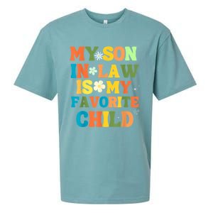 My Son In Law Is My Favorite Child Family Sueded Cloud Jersey T-Shirt