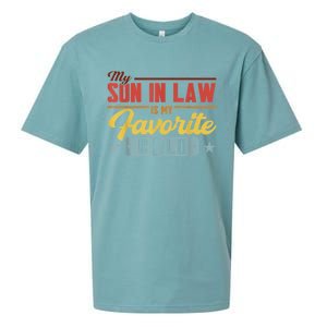 My Son In Law Is My Favorite Child Family Sueded Cloud Jersey T-Shirt