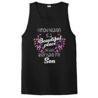 My Son Is My Guardian Angel In Heaven Grief To Son PosiCharge Competitor Tank