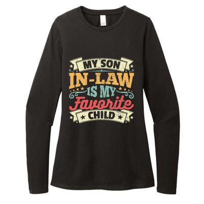 My Son In Law Is My Favorite Child Family Humor Womens CVC Long Sleeve Shirt