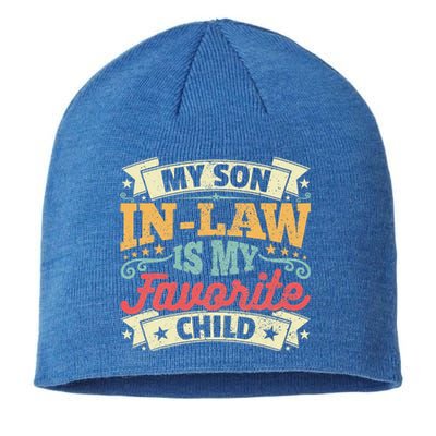 My Son In Law Is My Favorite Child Family Humor Sustainable Beanie