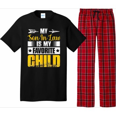 My Son In Law Is My Favorite Child Retro Family Pajama Set