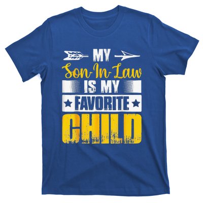 My Son In Law Is My Favorite Child Retro Family T-Shirt