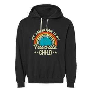 My Son In Law Is My Favorite Child Family Garment-Dyed Fleece Hoodie