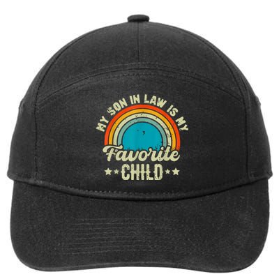 My Son In Law Is My Favorite Child Family 7-Panel Snapback Hat