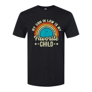 My Son In Law Is My Favorite Child Family Softstyle CVC T-Shirt