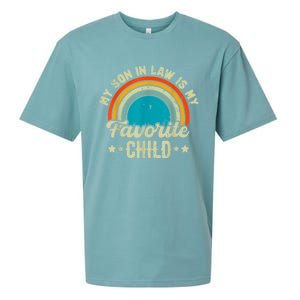 My Son In Law Is My Favorite Child Family Sueded Cloud Jersey T-Shirt