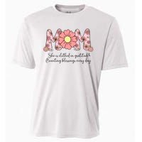 Mom She Is Clothed In Gratitude Cooling Performance Crew T-Shirt