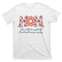 Mom She Is Clothed In Gratitude T-Shirt