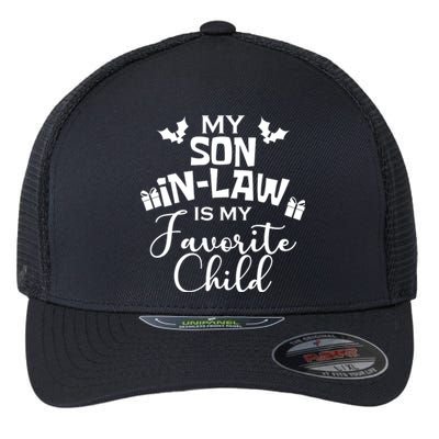 My Son In Law Is My Favorite Child Christmas Flexfit Unipanel Trucker Cap