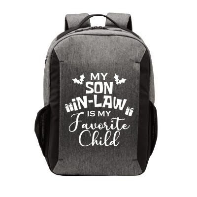 My Son In Law Is My Favorite Child Christmas Vector Backpack