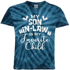 My Son In Law Is My Favorite Child Christmas Kids Tie-Dye T-Shirt