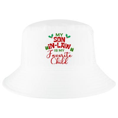 My Son In Law Is My Favorite Child Christmas Cool Comfort Performance Bucket Hat