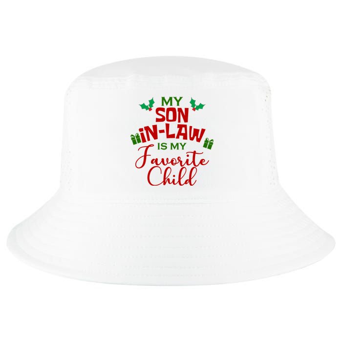 My Son In Law Is My Favorite Child Christmas Cool Comfort Performance Bucket Hat