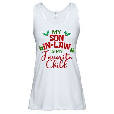 My Son In Law Is My Favorite Child Christmas Ladies Essential Flowy Tank
