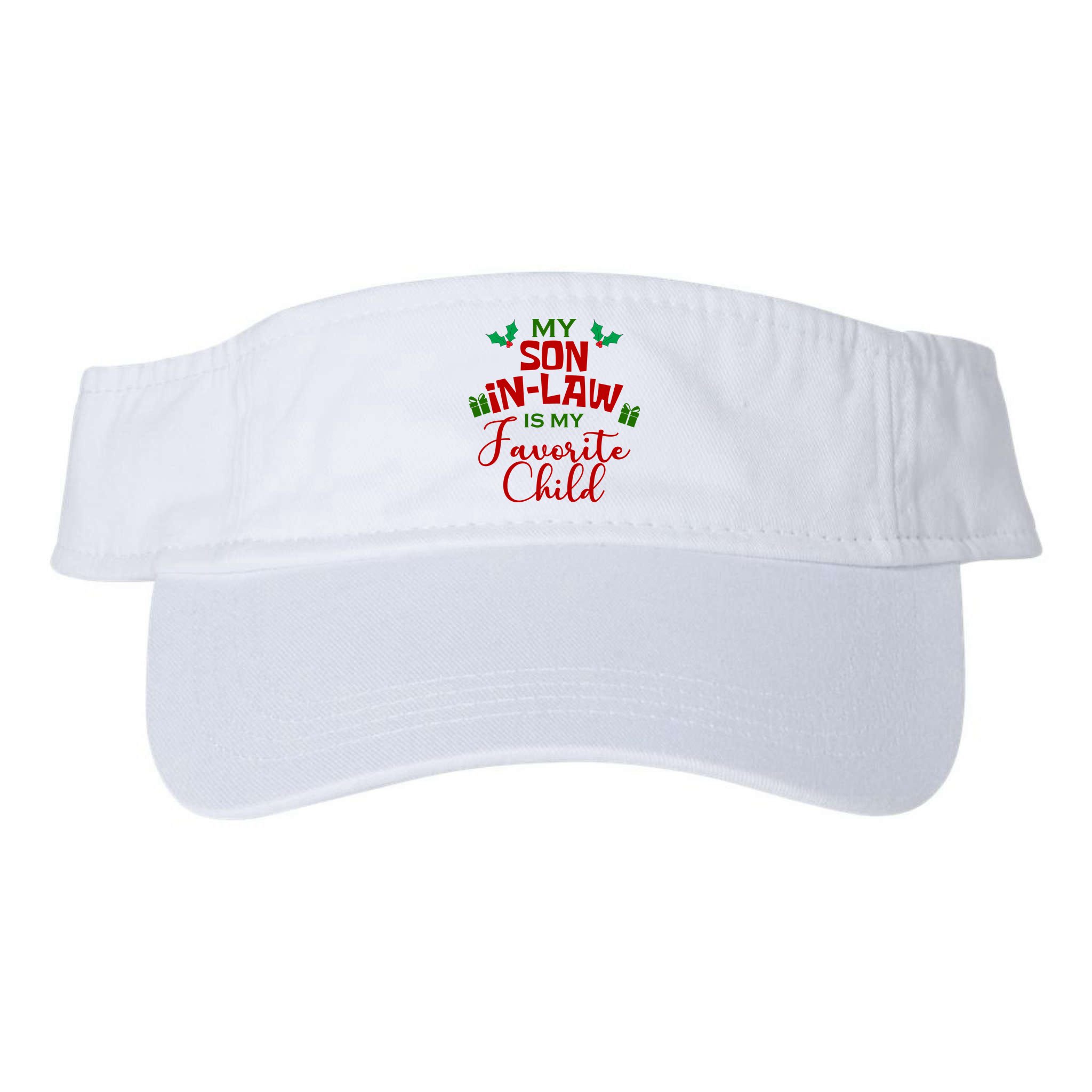 My Son In Law Is My Favorite Child Christmas Visor