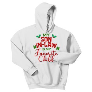 My Son In Law Is My Favorite Child Christmas Kids Hoodie