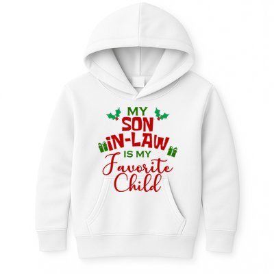 My Son In Law Is My Favorite Child Christmas Kids Hoodie